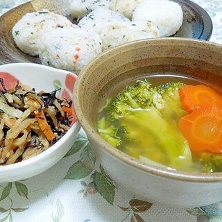 切り干し大根と芽ひじきのあっさり炊き